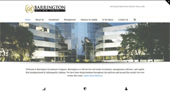 Desktop Screenshot of barringtonllc.com